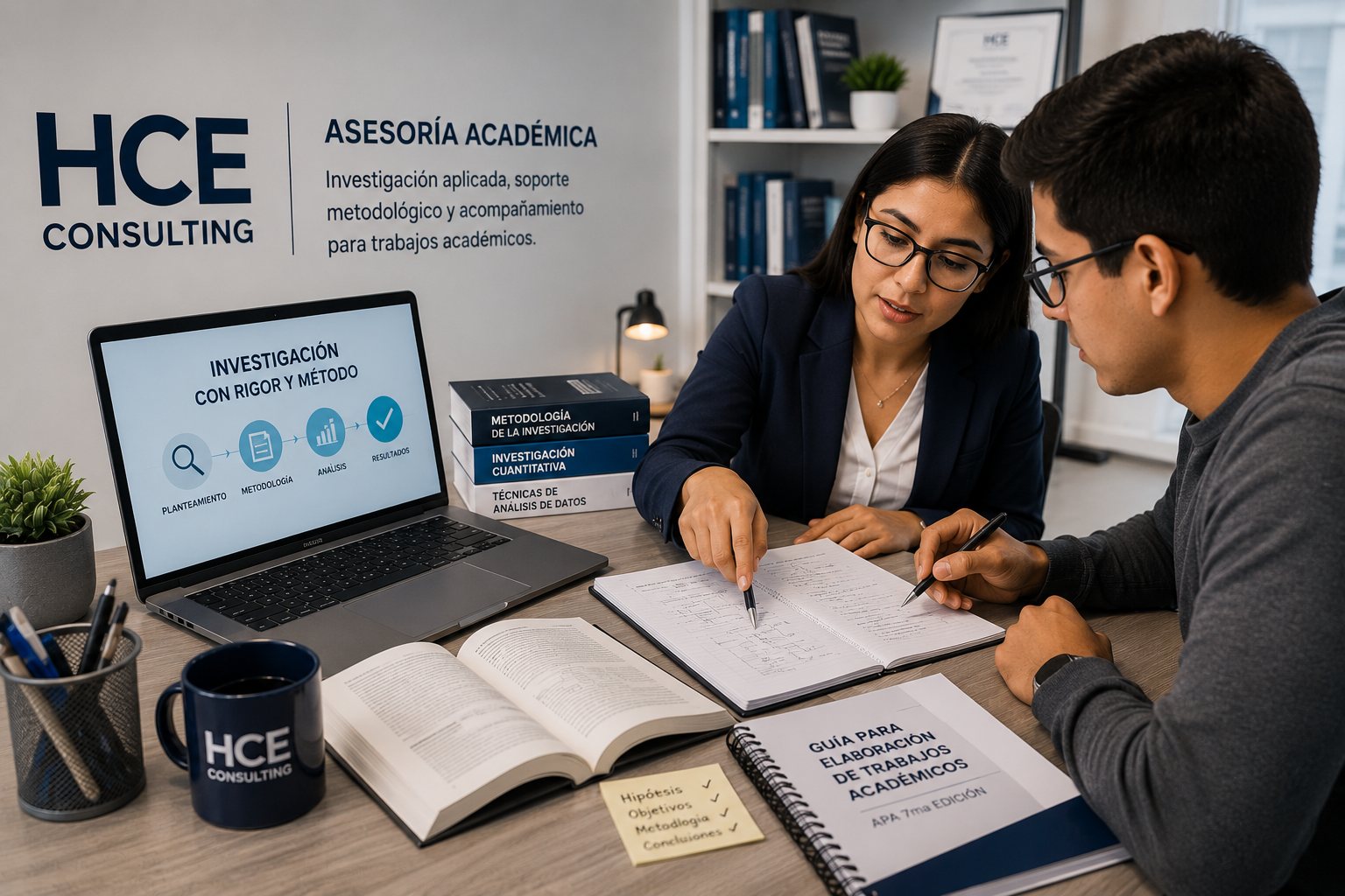 Asesoría académica e investigación aplicada con HCE Consulting